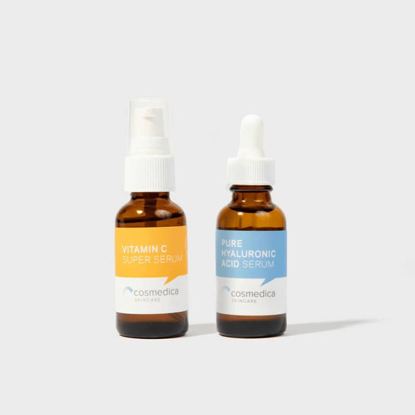 Hyaluronic + Vitamin C Microneedling Treatment Set - Cosmedica Skincare 
