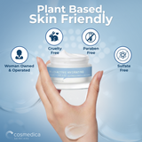 Cosmedica Skincare Multi-Active Hydrating Night Cream – Anti Aging Face & Neck Moisturizer with Hyaluronic Acid, Shea Butter, Glycolic Acid & Vitamin E – Overnight Wrinkle Repair Cream for Dry & Sensitive Skin, 2 oz