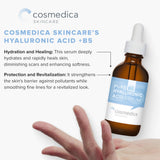 Hyaluronic Acid +Vitamin B5 Serum (2oz) - Cosmedica Skincare