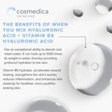 Hyaluronic Acid +Vitamin B5 Serum (2oz) - Cosmedica Skincare