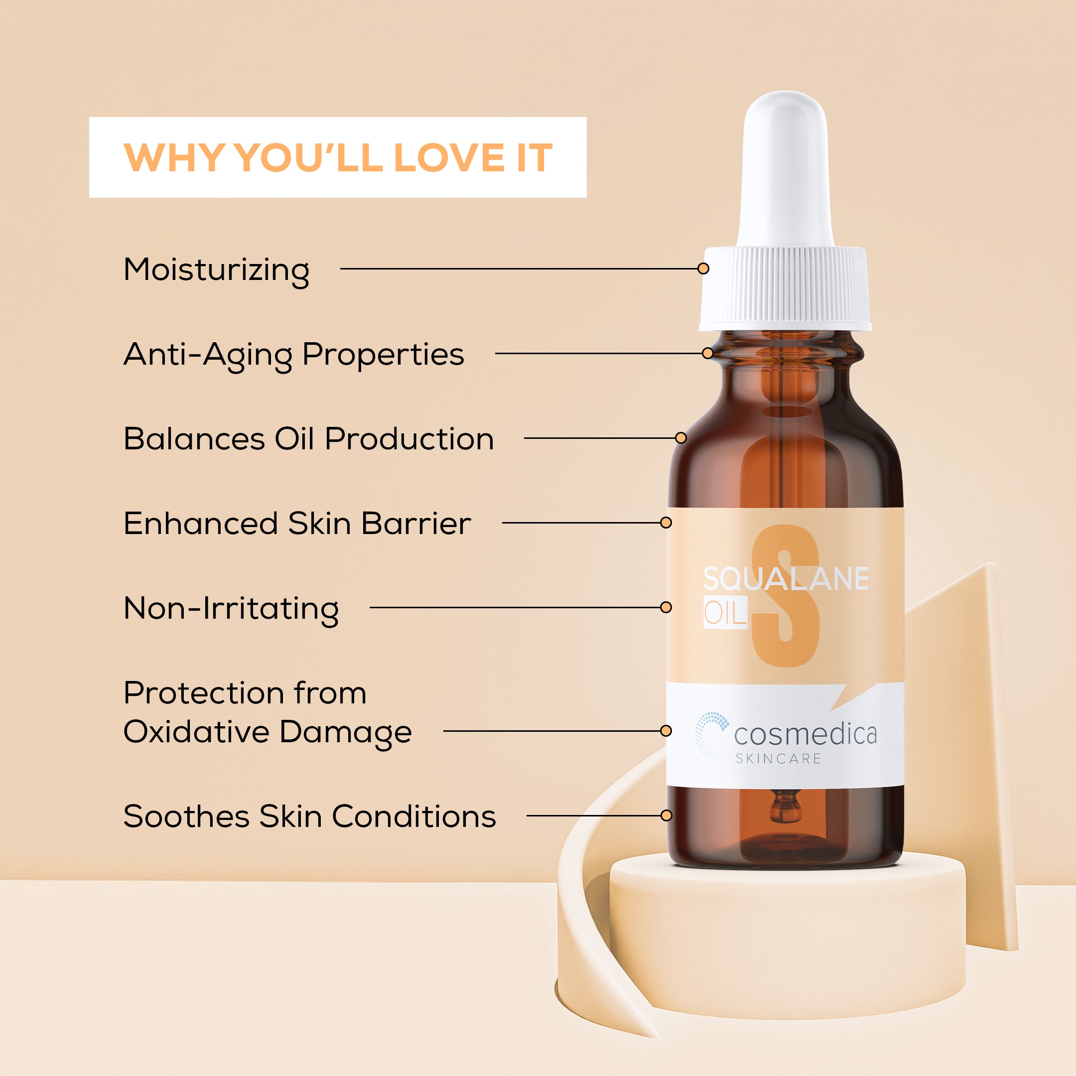 Squalane Oil - Cosmedica Skincare