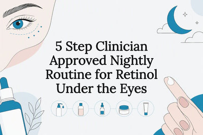 5 Step Clinician Approved Nightly Routine for Retinol Under the Eyes