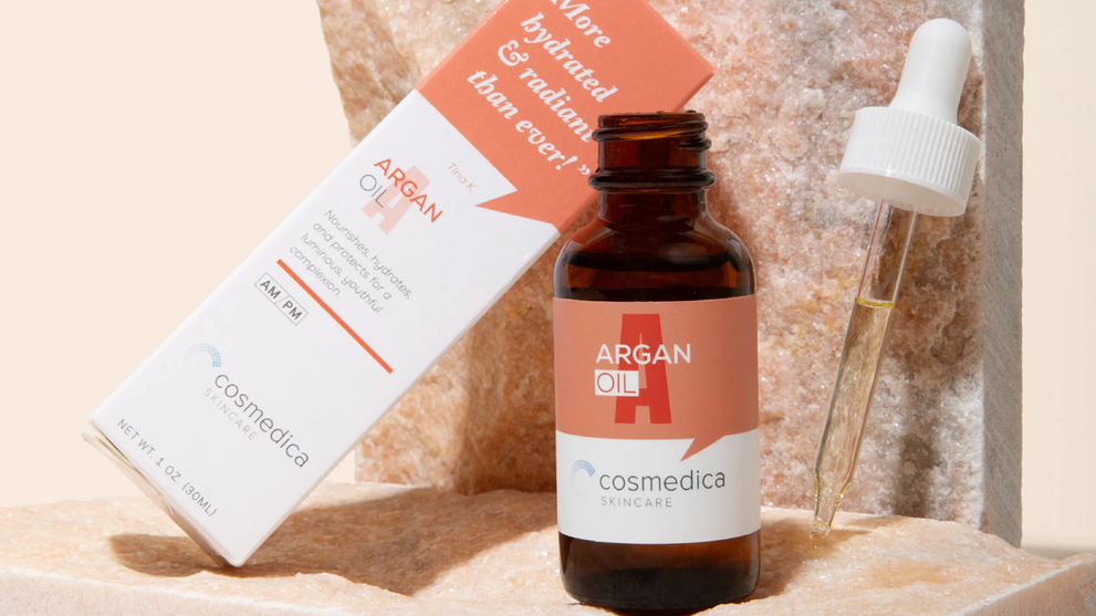 Argan Oil For Face Bottle With Dropper