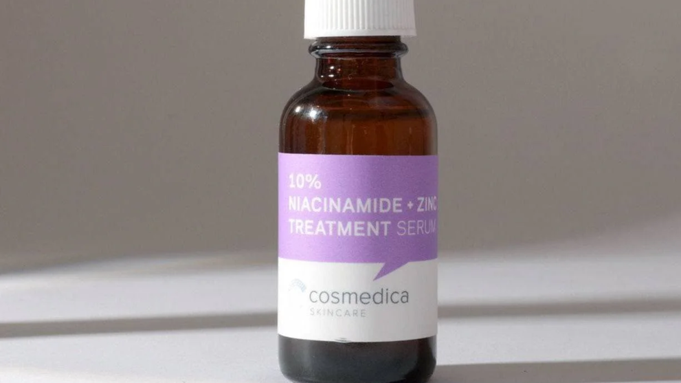 Niacinamide + Zinc Serum Bottle