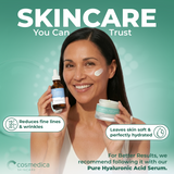 Cosmedica Skincare Retinol Night Cream – Anti Aging Face Moisturizer with Retinol (Vitamin A) & Hyaluronic Acid – Wrinkle Repair Cream for Acne, Fine Lines & Dark Spots – Night Cream for Face, 1.7 oz