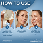 Hyaluronic Acid +Vitamin B5 Serum.