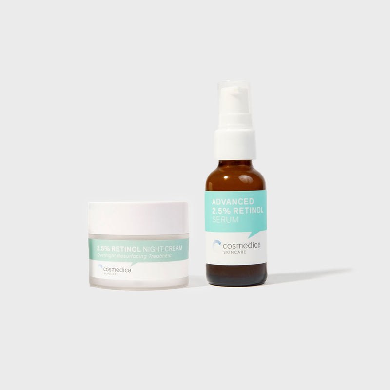 2.5% Retinol Facial System - Cosmedica Skincare 